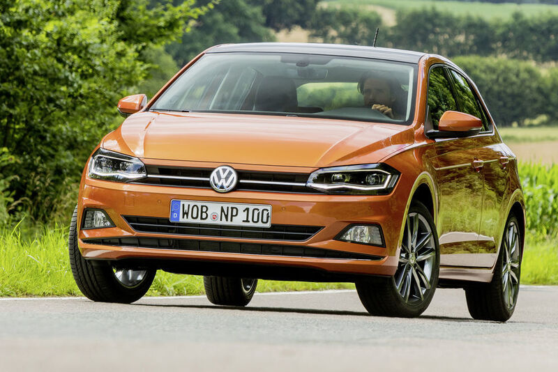 Platz 1 bei den Kleinwagen: VW Polo 1.0, Restwert in Prozent: 56,5. (VW)