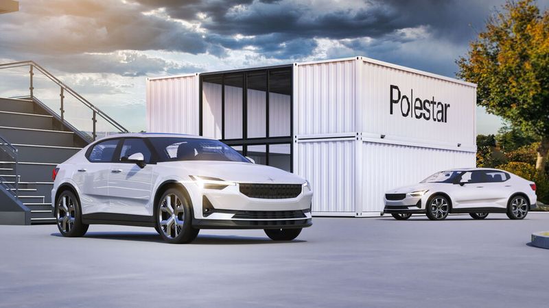 Das Markenhaus von Polestar ist gewohnt minimalistisch gehalten. (Polestar)