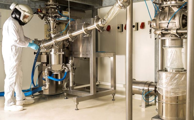 Die Kernkompetenzen der Gesellschaft für Micronisierung mbH (GfM) sind Micronisierung und Vermahlung (< 10 μm), auch unter aseptischen Bedingungen. Wir führen Homogenisierung, Vermischen, Sieben, Abfüllen von kleinen Mengen und Partikelgrößenanalyse, PSD-Messungen und Entwicklungsarbeit für alle Ihre Bedürfnisse durch. Wir sind die Spezialisten für Ihre Anforderungen. (GfM/Chemspec Europe)