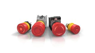 Erschwerte Produktauswahl: Bei der Wahl von Not-Halt-Tasten müssen zum einen die Vorgaben der Maschinenrichtlinie erfüllt sein, zum anderen die spezifischen Anforderungen diverser Industrien. (Bild: EAO AG)
