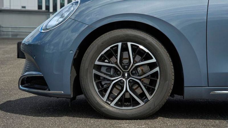 Die Schnauze ist für ein E-Auto ungewöhnlich flach. (Bild: GWM)