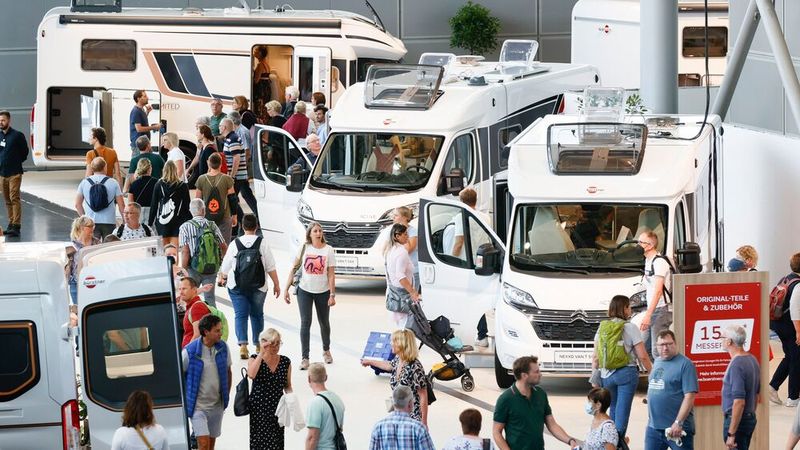 Die 64. Auflage der weltgrößten Messe für die mobiles Reisen öffnet vom 29. August bis 7. September ihre Pforten.(Bild:  Messe Düsseldorf)