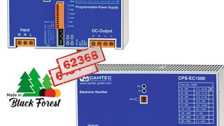 Beim Einsatz von Stromversorgungen gilt es, die neusten Normen zu beachten. Laut Camtec erfüllen dieser Ladegleichrichter und dieses Labornetzteil (Spannung und Strom programmierbar) diese Norm und sind deshalb für den Einsatz in Industrie und IT geeignet. (Camtec Power Supplies GmbH | Oliver Walter)