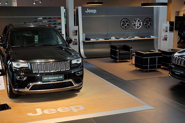 Beide Marken haben ein Highlight-Podest. (Foto: FCA)