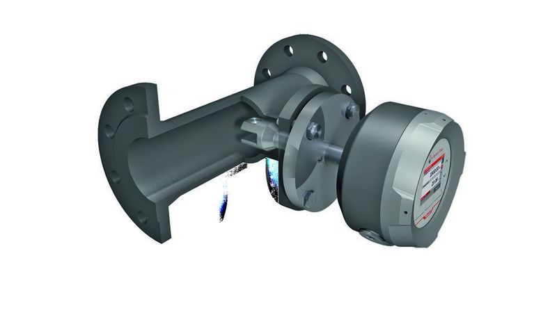 Fig. 1c: Inline-Installation des L-Sonic 5100 (Anton Paar)