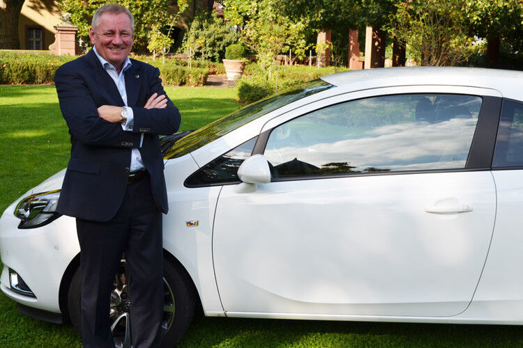 Opel-Vertriebschef Peter Küspert schätzt am Corsa E insbesondere das neue Fahrerlebnis. (Foto: Rehberg)