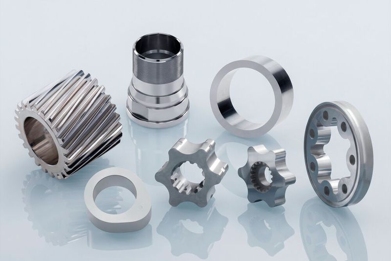 Range of workpieces: Even complex, out-of-round geometries can be machined with high precision using the VL 100 GT. (Source: Emag)