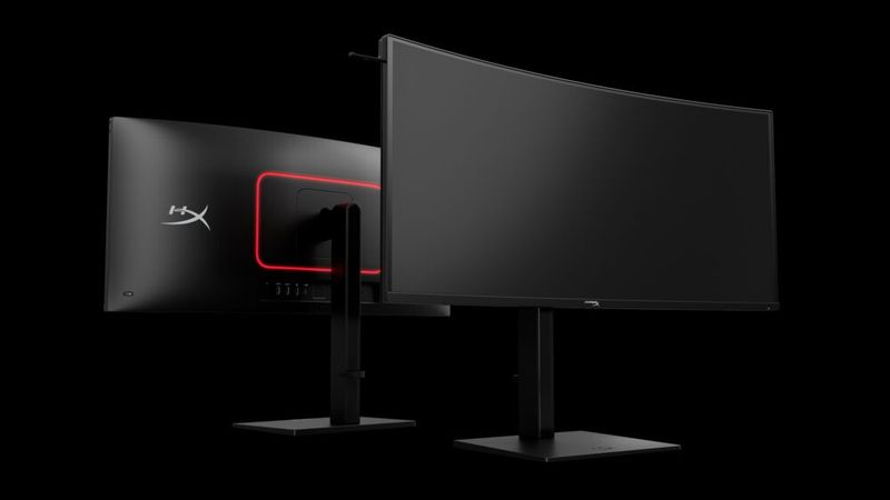 Im HyperX Omen OLED 34 nutzt HP ein neues Samsung-OLED-Panel im 21:9-Format mit V-Stripe-Pixel-Struktur für eine bessere Textdarstellung. (Bild: HP)
