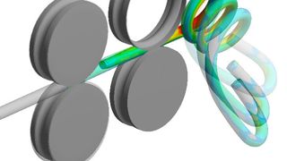 Vollständig integriert: Die Software LS-Dyna ist jetzt in die Ansys Workbench integriert. (Bild: Cadfem)