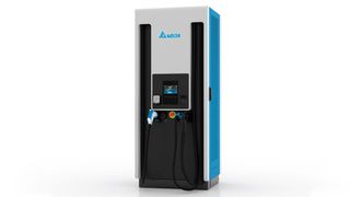 Deltas UFC 200 (Ultra Fast Charger) hat eine Leistung von 200 kW. (Bild: Delta)