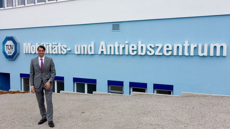 Patrick Fruth ist CEO der Division Mobility des TÜV Süd. (Bild: Gernot Goppelt)