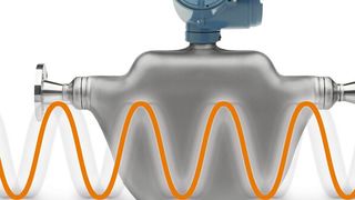 Messen mit der Schwingung: Die Coriolis-Durchflussmessung lässt sich jetzt auch zur Nachrüstung von 2-Leiter-Systemen nutzen. (Bild: Emerson)