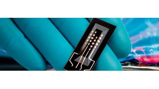 Kostengünstige 3D-Radarsensoren mit neuem Antennendesign detektieren KI-gestützt die Umgebung von autonomen Fahrzeugen. (Bild: Fraunhofer IZM / Volker Mai)