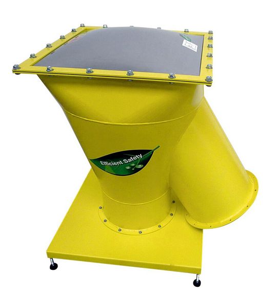 Die Berstscheibe muss die gleichen Zertifizierungen durchlaufen wie der Ex-Schlot.(Bild:  Brilex)