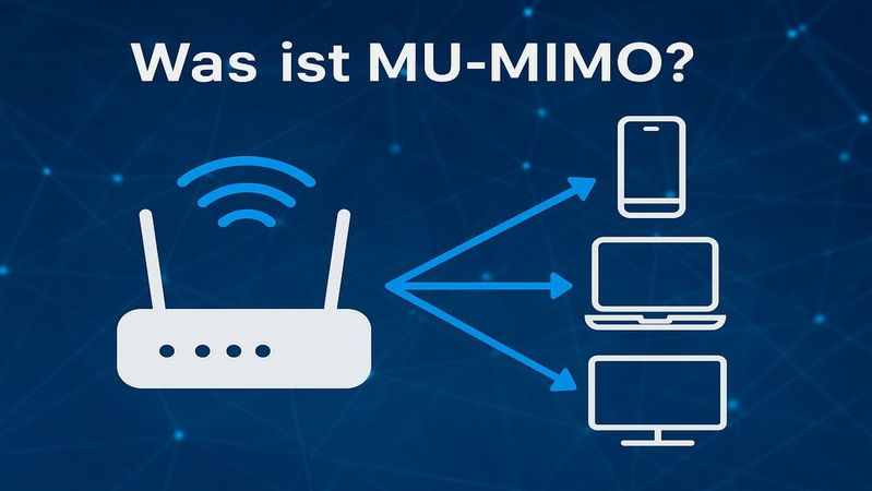 Unterstützen die Endgeräte und der WLAN-Accesspoint Multi-User-MIMO, kann der Accesspoint mehreren WLAN-Clients gleichzeitig verschiedene individuelle Datenströme senden.(Bild:  ChatGPT / KI-generiert)