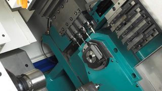 Ausgelegt ist der CNC-Langdrehautomat GF 20 für die schnelle und präzise Fertigung eines großen Teilespektrums. Bild: Braungart (Archiv: Vogel Business Media)