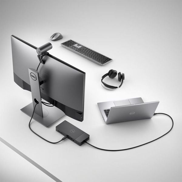Schnelle Verbindung: Das modulare Thunderbolt-4-Dock WD22TB4 von Dell. (Dell)