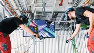 Audi rüstet die Fertigung in den Böllinger Höfen um. Künftig entstehen dort der R8 und das Strom-Coupé E-Tron GT auf einer Linie. (Daniel Schreiber/Audi)