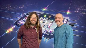 Markus Huber (left) and Nicolai Friis from TU Wien know how to make quantum computers multidimensional in order to perform computing operations even better. (Image:TU Vienna / A. Rommel)