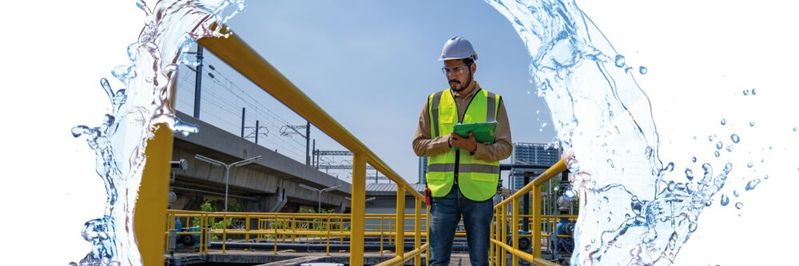 Abwasser? Nein, Nutzwasser! Mit Water Reuse – also Wasserwiederverwendung, nicht Abwasserbahendlung – wird die H2O-Kreislaufwrtschaft Wirklichkeit.(Bild: ©  Jag_cz, APchanel - stock.adobe.com)