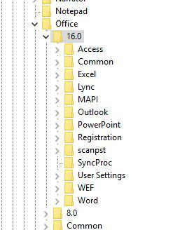 Die Standard-Ansicht von Office kann über die Registry wiederhergestellt werden. (Joos / Microsoft)