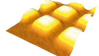 Spezielle Mikrolinsen ermöglichen künftig den 3-D-Blick ins Körperinnere. Sie bündeln die Lichtstrahlen präzise auf den Sensor.  (Foto: Fraunhofer IMS)