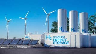 Bei der Herstellung von grünem Wasserstoff liefern erneuerbare Energien wie Windkraft oder Sonnenenergie den Strom. (Bild: magann - stock.adobe.com)