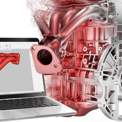 Mit Geomagic Design X von Hexagon lassen sich aus 3D-Scans schnell vollständig bearbeitbare, parametrische CAD-Modelle erstellen. (Bild: Hexagon)