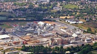 Solvay's Melle site in France.  (Solvay)