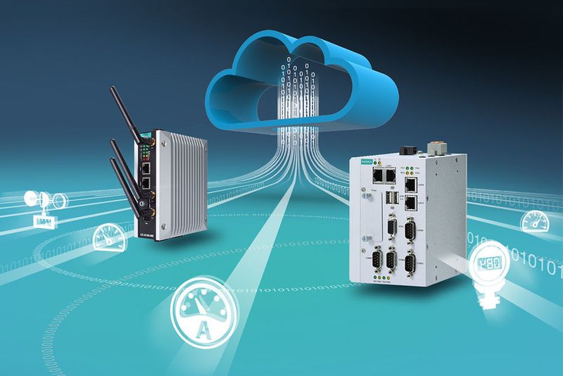 Moxa zeigt die „UC-8100-ME-T“- Serie. Dabei handelt es sich um 4G LTE-fähige Computing-Lösungen, die speziell für IIoT-Anwendungen geeignet sind. Basierend auf dem ARM Cortex-A8 1 GHz Prozessor mit offener Debian-Plattform verfügt das Gateway über zwei serielle RS-232/422/485-Schnittstellen und duale Auto-Sensing-10/100 Mbps Ethernet LAN-Ports sowie einen Mini PCIe-Schnittstelle für die Unterstützung von 3G/ 4G LTE Mobilfunkmodulen. 
Halle 2, Stand 351 (Moxa Europe GmbH)