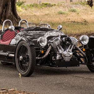 Der Morgan 3-Wheeler wurde 2012 neu aufgelegt.(Bild:  Morgan)