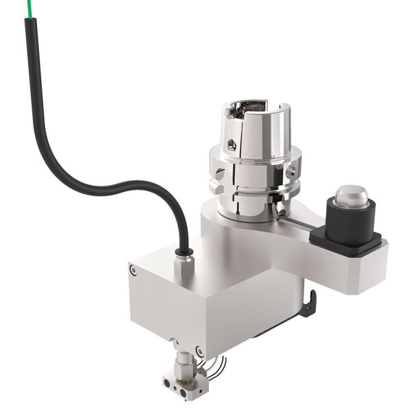 Der HSK-Druckkopf kann auf jeder CNC-gesteuerten Werkzeugmaschine installiert werden. (Hage Sondermaschinenbau)
