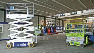 Die UP AG bietet Arbeitsbühnen für unterschiedlichste Einsätze an.  (Bild: UP AG)