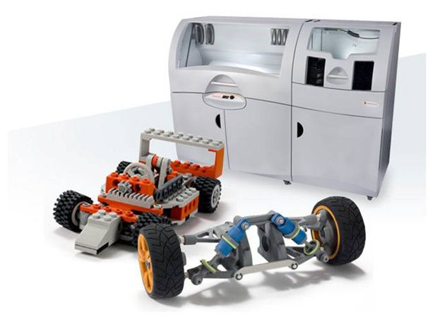 Verarbeiten lässt sich das Material mit dem Gros der 3D-Drucker, nämlich den Geräten ZPrintern 310 Plus, 350, 450, 650 sowie Spectrum Z510. Bilder: Z Corporation (Archiv: Vogel Business Media)