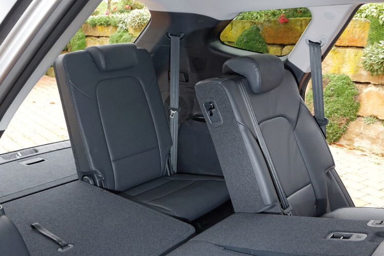 Die dritte Sitzreihe macht den Grand Santa Fe zum Großraumtaxi. (Foto: Hyundai)