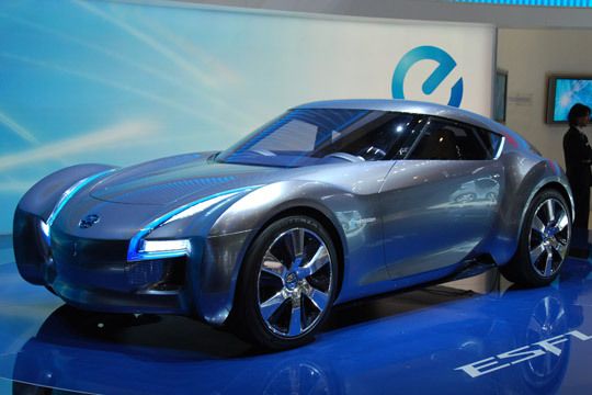 Nissan hat mit dem Esflow einen Elektrosportwagen gebaut. (Archiv: Vogel Business Media)