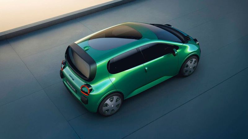 Der vierte Twingo nimmt das Design des Ur-Modells von 1992 wieder auf. (Bild: Renault)