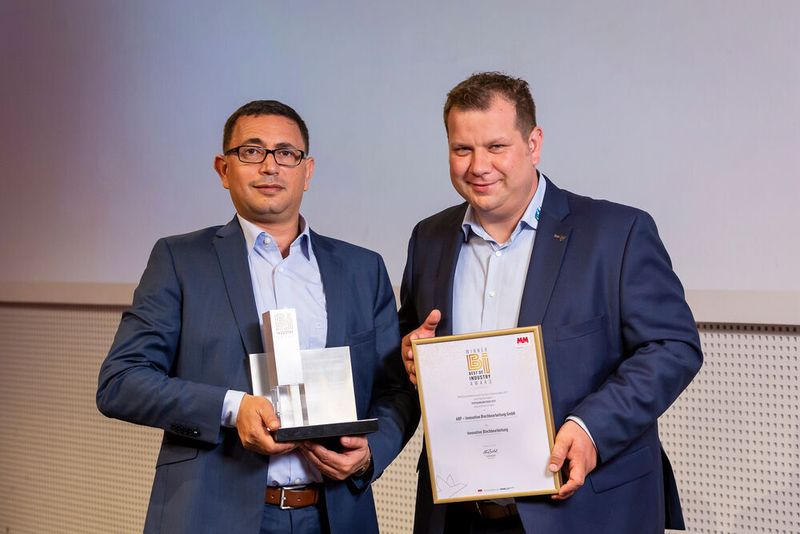 Der Best of Industry Award in der von Techpilot präsentierten Kategorie Fertigungsbetrieb 2019 ging an die ABP – Innovative Blechbearbeitung GmbH. (Stefan Bausewein)
