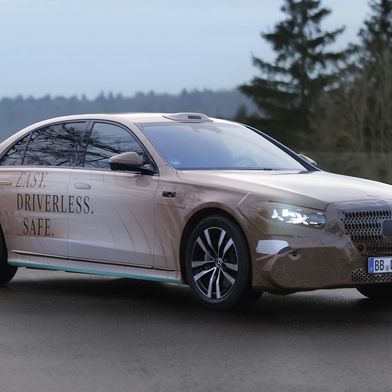 Mercedes wants to make the new S-Class available as a basis for robotaxi services. (Image: Mercedes-Benz)