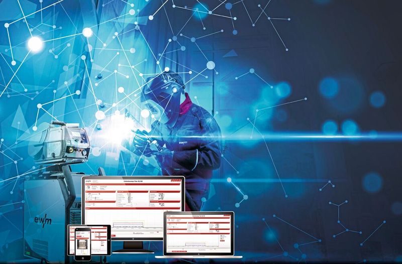 Für Schweißen im Zeitalter von Industrie 4.0: Xnet bietet Schweißbetrieben jeder Größe maßgeschneiderte Lösungen, die ihre Wirtschaftlichkeit und Qualität in Planung, Fertigung und Dokumentation nachhaltig verbessern helfen. (Bild: EWM)