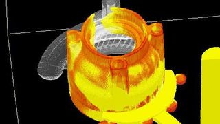 Formfüllsimulation mit der Software NovaCast  (Bild: Artur Monse)