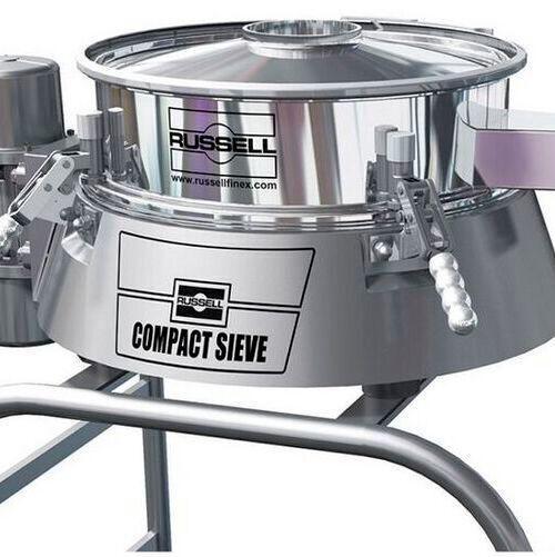 Russell Finex recommended the Russell Compact Sieve as the ultimate solution for check-screening pharmaceutical powders. (Source:  Russell Finex)