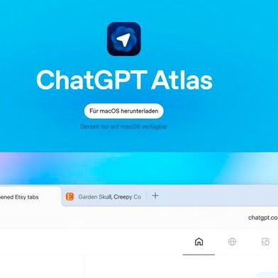 ChatGPT Atlas steht derzeit nur für macOS zur Verfügung und läuft noch nicht sehr stabil. (Bild: Joos - OpenAI)