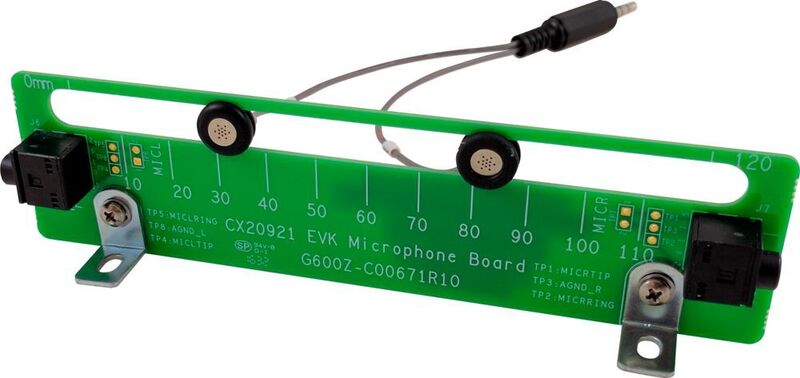Synaptics 2 Microphone Module: das duale Mikrofonbard ist Teil des Entwicklungskits Synaptics AudioSmart 2-Mic. (Arrow)
