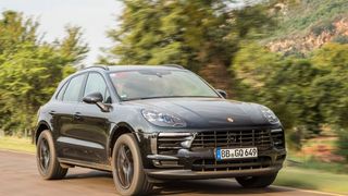Der neue Porsche Macan bei der finalen Erprobung in Südafrika. (Bild: Porsche)