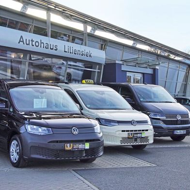 Das Auslieferungsterminal des Dippoldiswalder Autohauses. (Bild: Autohaus Liliensiek)