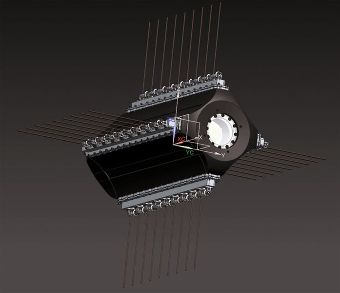 Unterwasserroboter Sepios: Das Gesamtsystem mit Außenhülle. (Bild: Kubo)