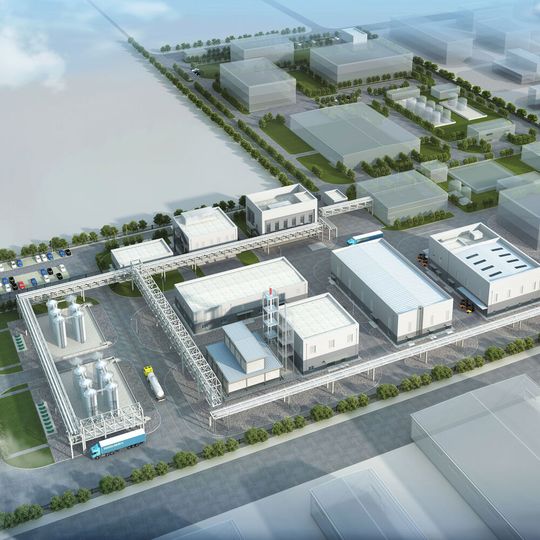 Nantong ist ein bedeutender Verkehrsknotenpunkt in der Region des Jangtse-Deltas und entwickelt sich zu einem fortschrittlichen Produktionsstandort. (Bild:  Merck)