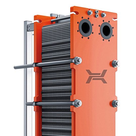 Mit dem JAG präsentiert Hexonic einen hocheffizienten Platten-Wärmeübertrager.(Bild:  Hexonic)