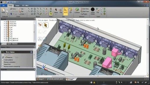 Designspark Mechanical 2.0: Die 3D-Software erhält optionale Module für Import/Export und Associative Drawing (Bild: RS Components)